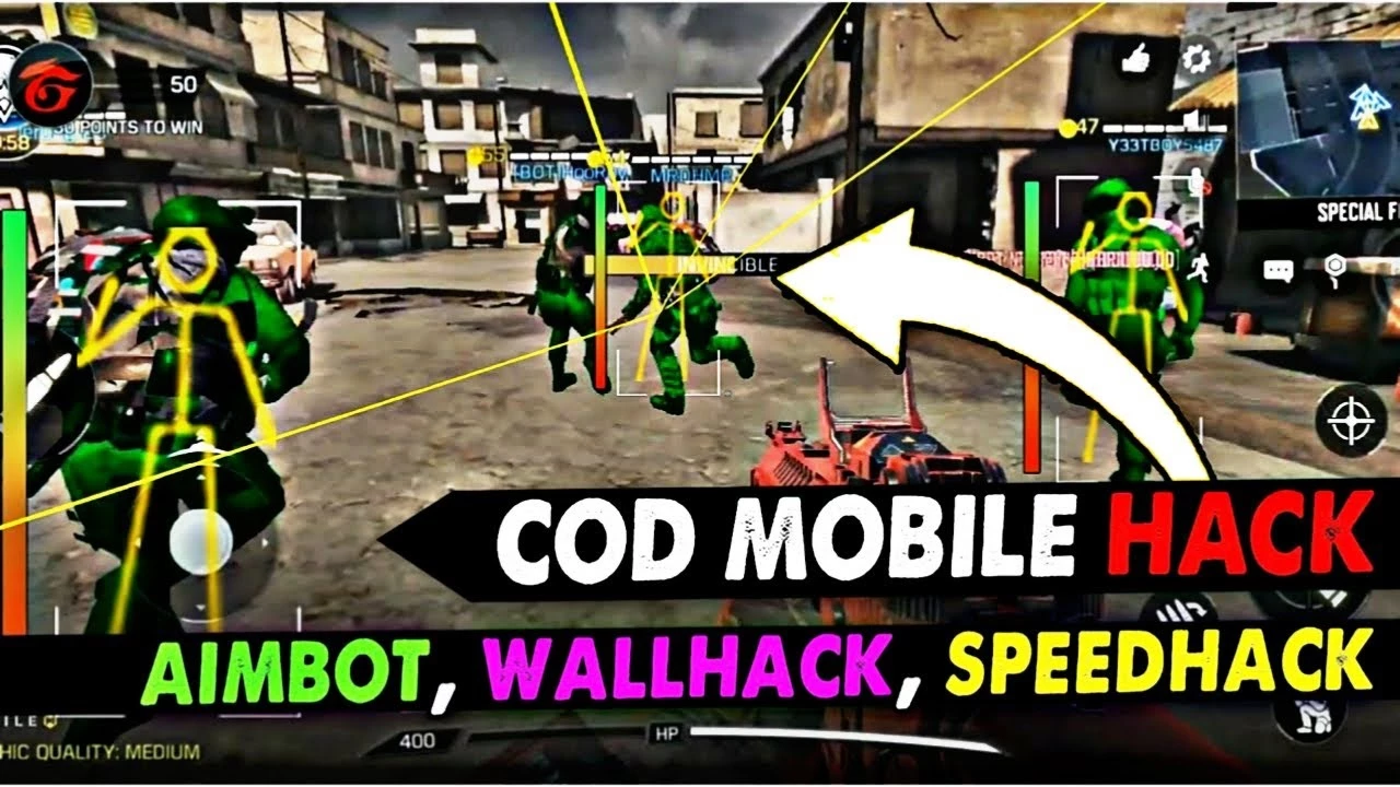 COD Mobile MOD MENU - ESP, Aimbot, Wallhack & MORE!! Working CALL OF DUTY MOBILE  MOD MENU