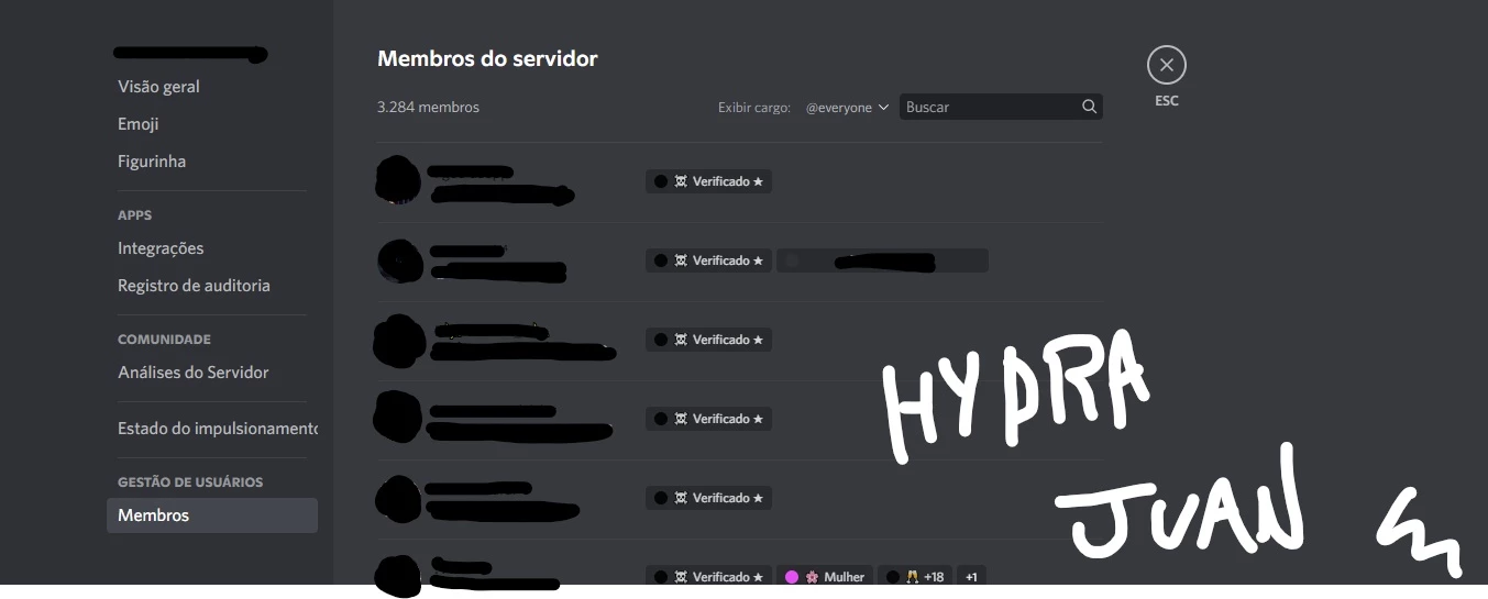 FAQ Análises do Servidor – Discord