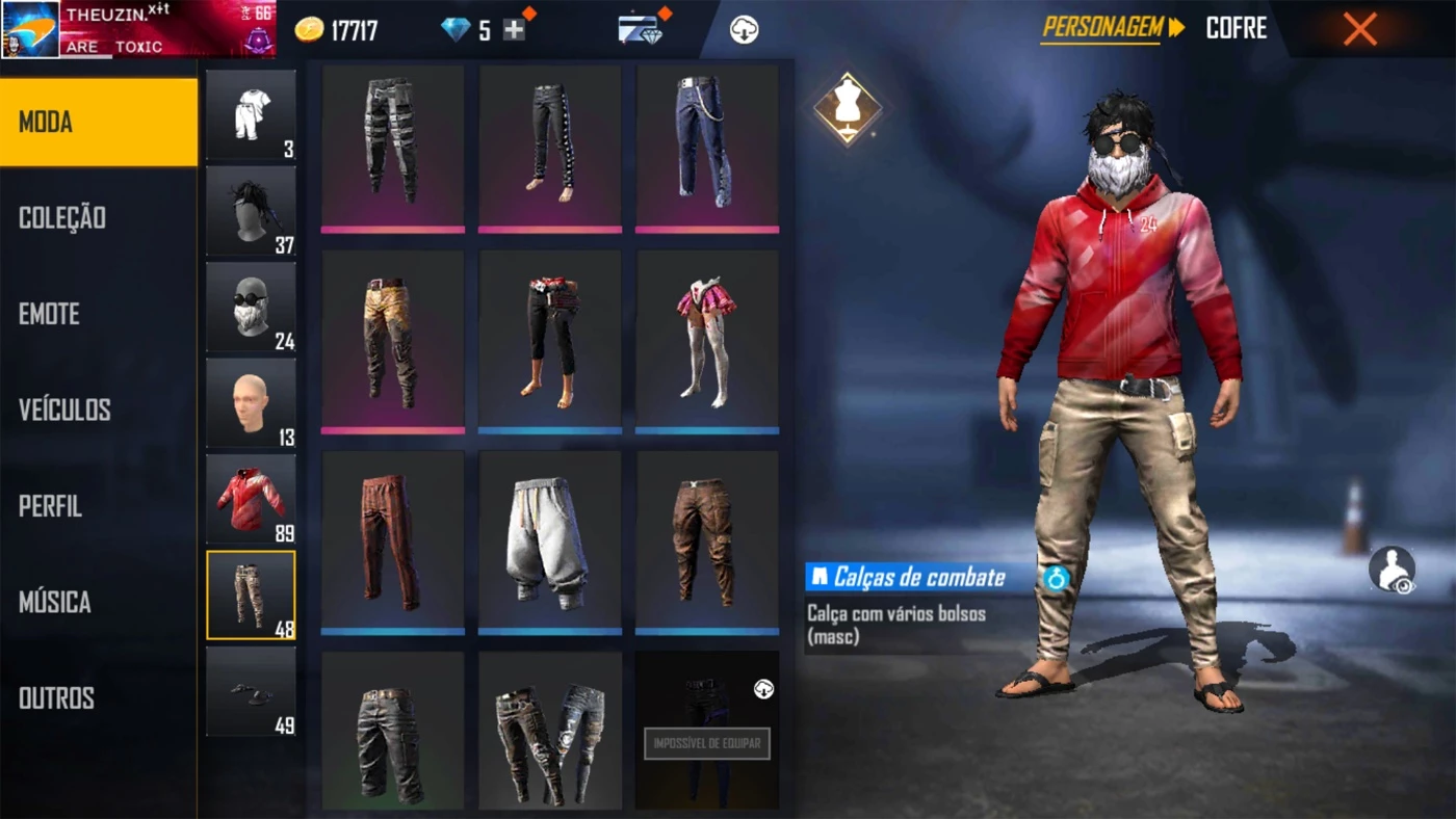 Vendo Conta De Ff - Free Fire - DFG