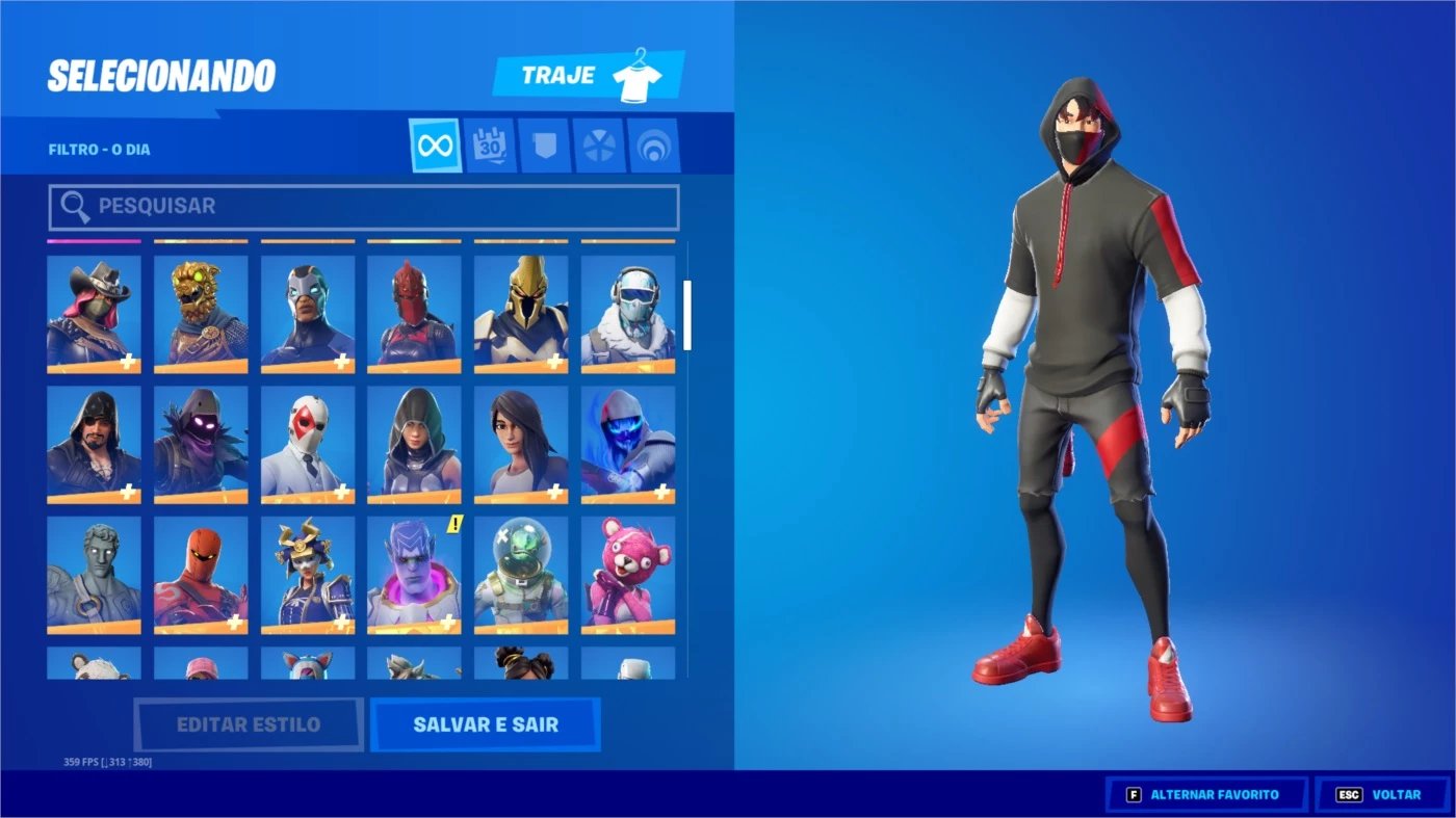 Conta Fortnite Muitas Skins Com Epic Games - DFG