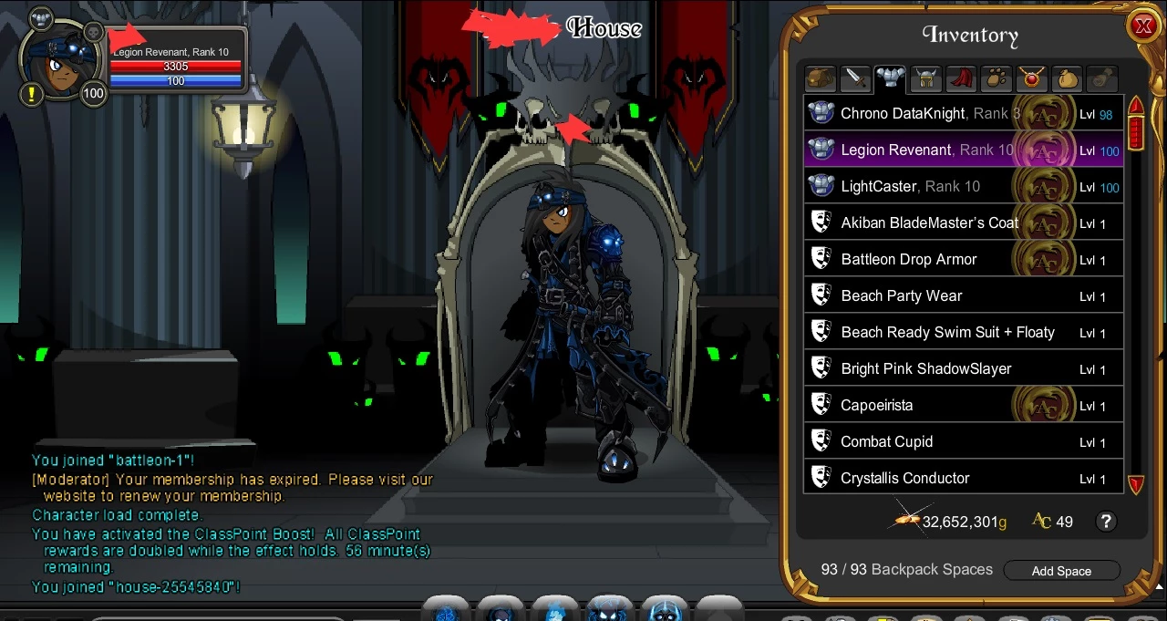 Conta Aqw Endgame 11 Anos - Adventure Quest World - DFG