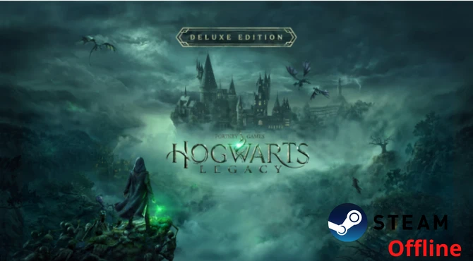 Hogwarts Legacy Deluxe Edition - Pc Steam Offline!! - DFG