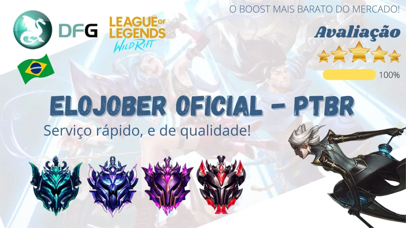 Elojob De League Of Legends: Wild Rift Lol Wr - DFG