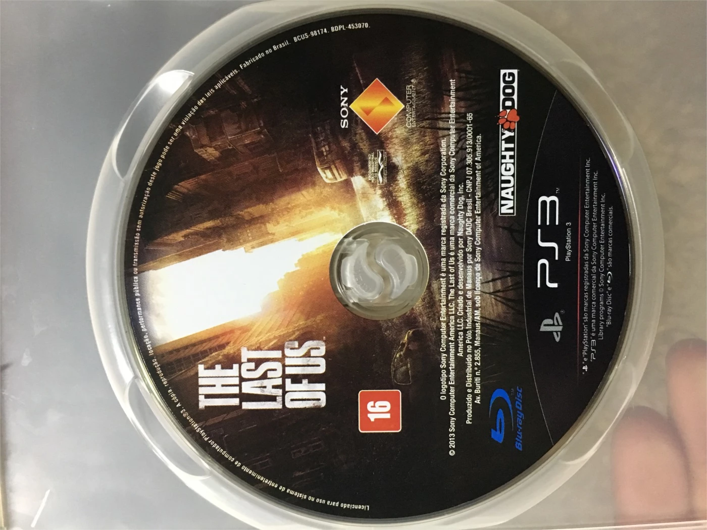 Playstation 3 Jogo Midia Fisica - The Last Of Us