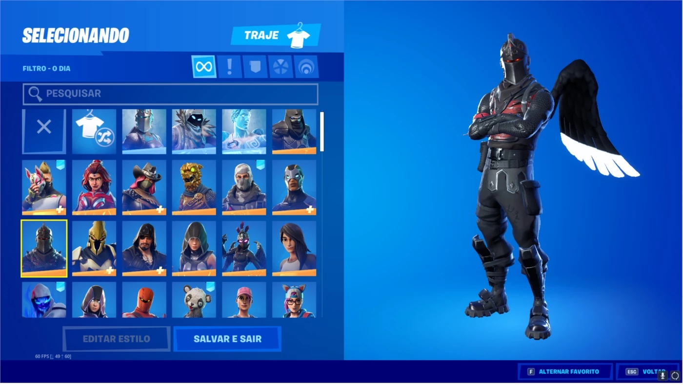 Conta Fortnite Com As Skins Mais Raras! - DFG