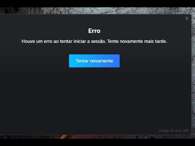 Resolver Erro Tentativas Steam - Outros - DFG