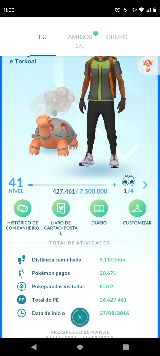 Conta De Pokémon Go - Pokemon Go - DFG