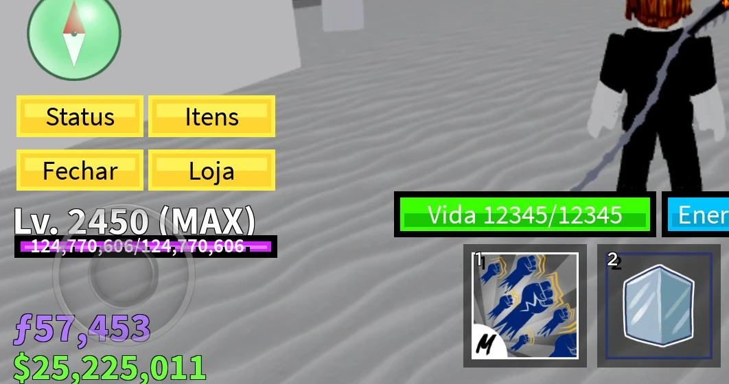 Roblox > Conta de blox fruits lvl max com yoru e todas frutas e armas  masterizadas