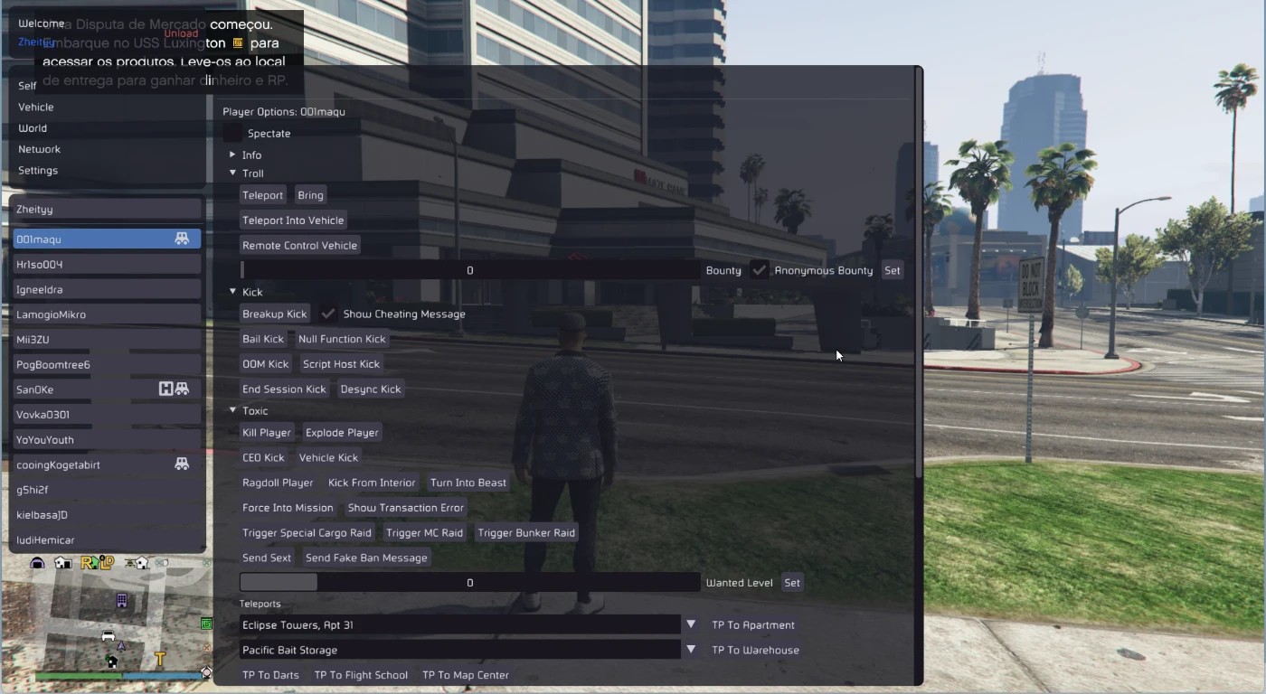 Gta 5 Mod Menu Online + De 100 Funções - DFG