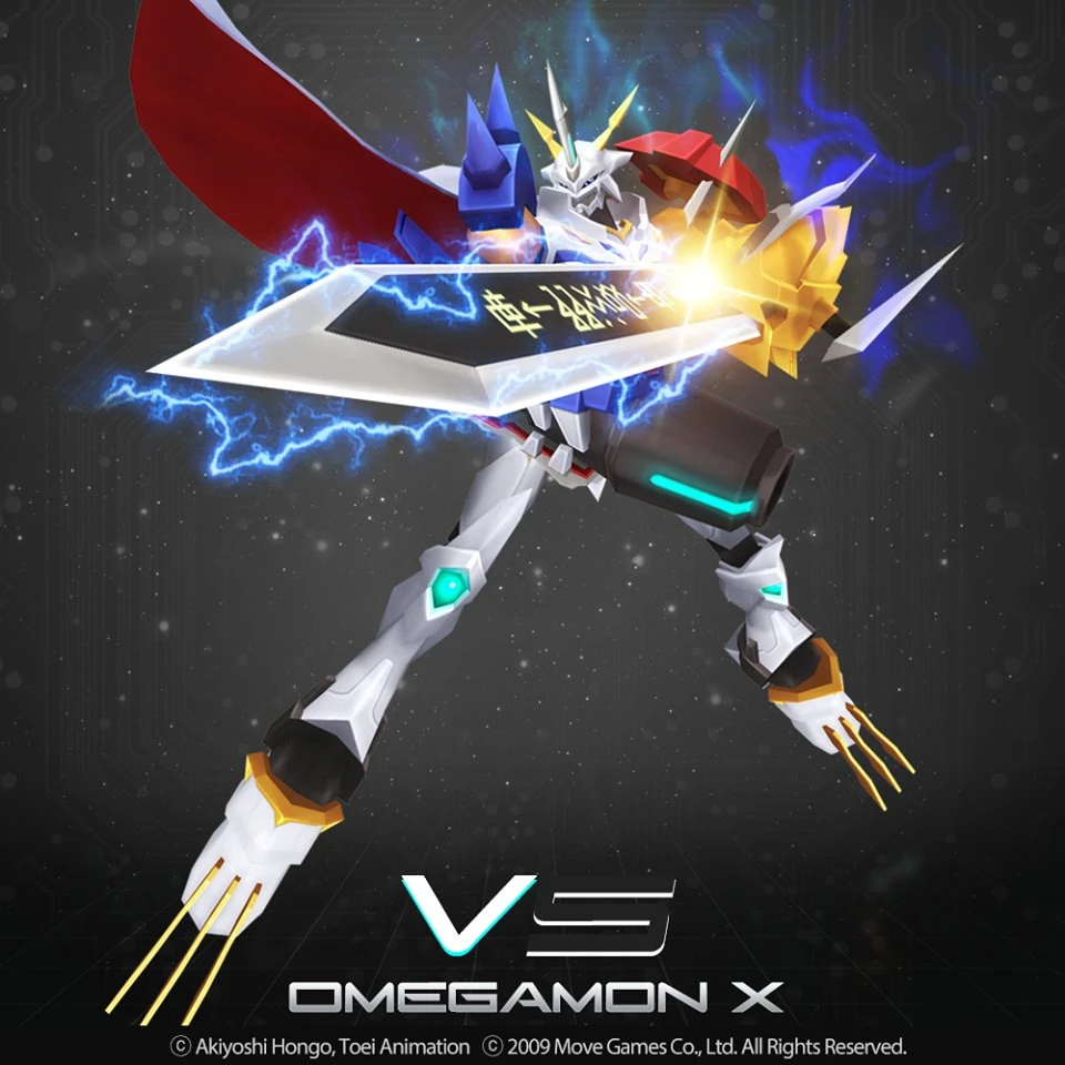 Dmo new omegamon X effect 