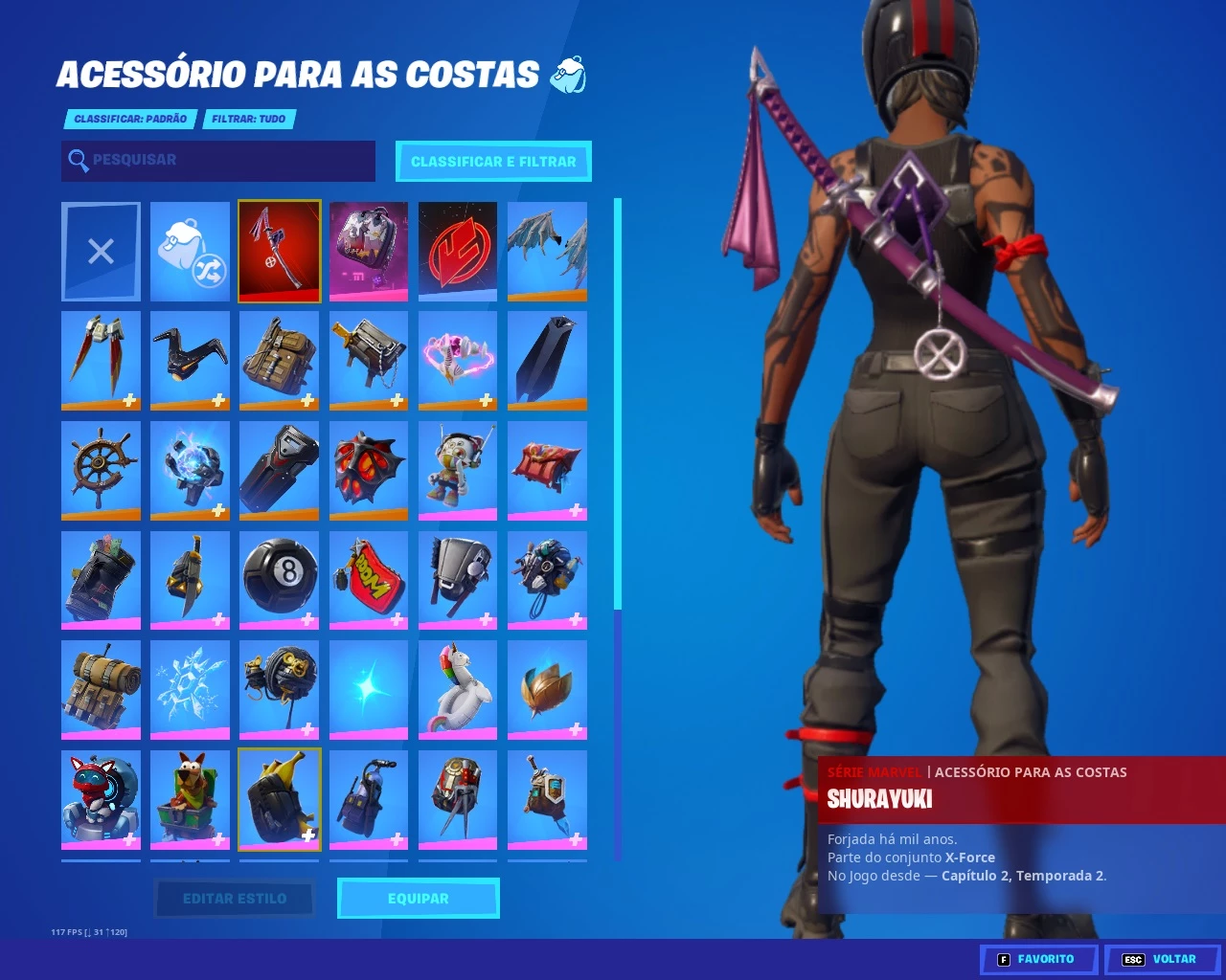 Conta De Fortnite 57 Skins, Funciona Em Pc E Ps4 - DFG