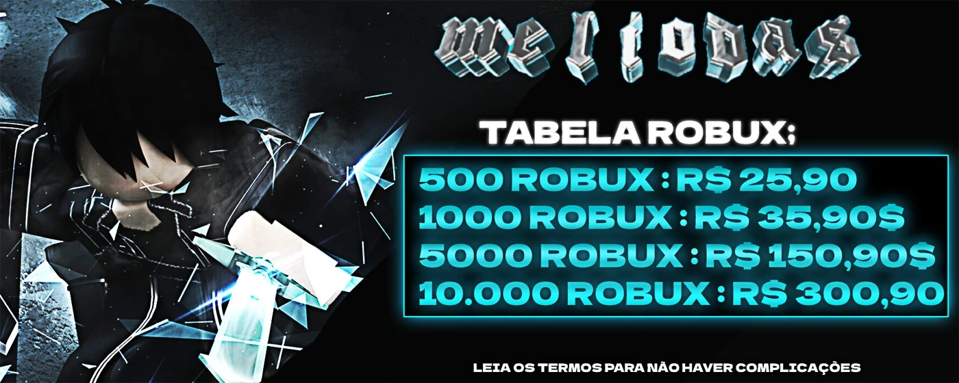 ✨Robux Barato, 1000 Robux⭐