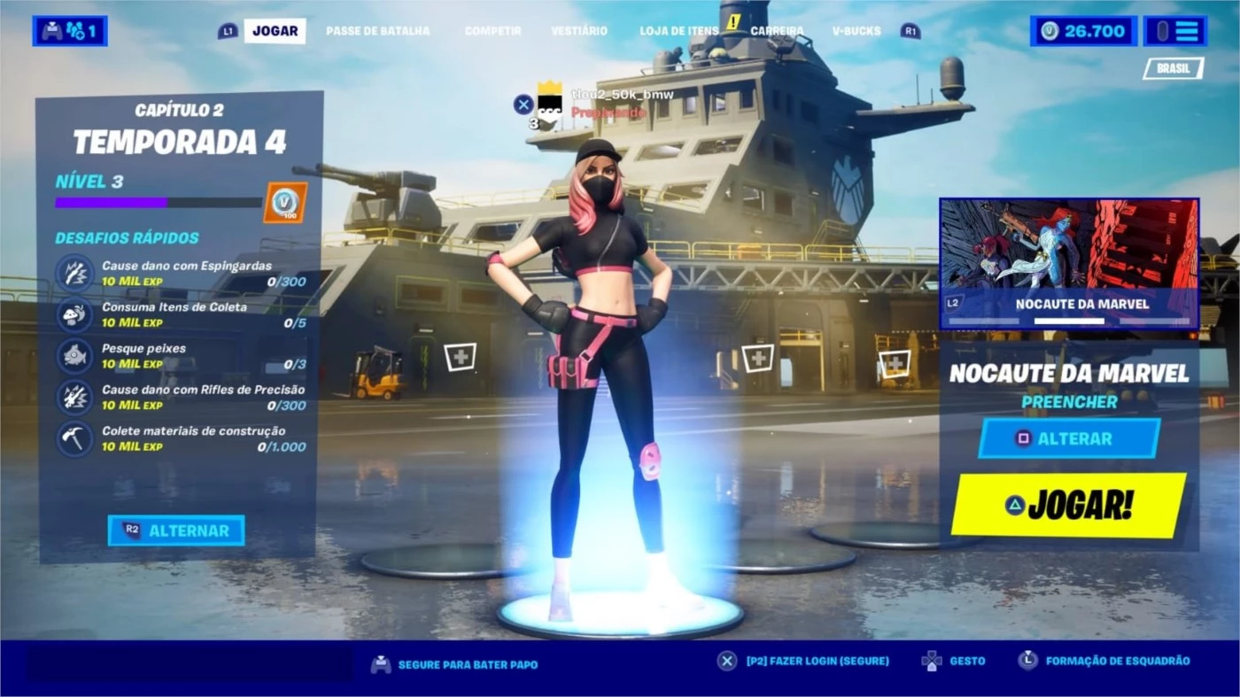 CONTA DE FORTNITE DE XBOX COM VARIOS - Fortnite - Contas Fortnite