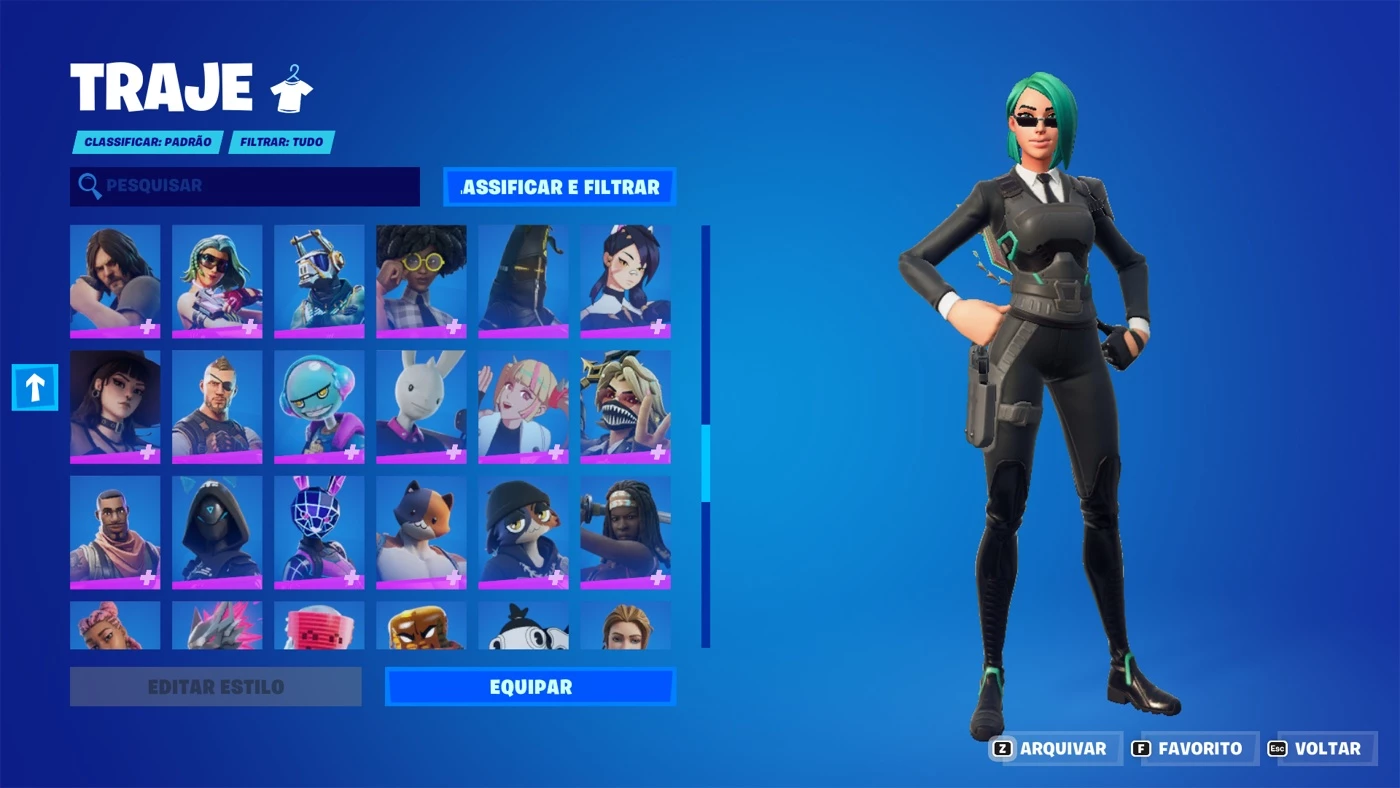 Fortnite > vendo conta do fortinte. skins da dc, e da marvel