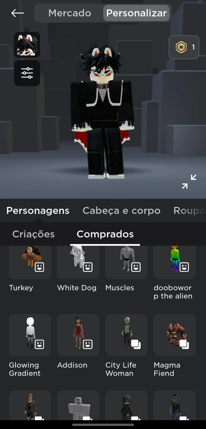 Vende-Se Conta de Blox Fruit  Produto Masculino Roblox Usado