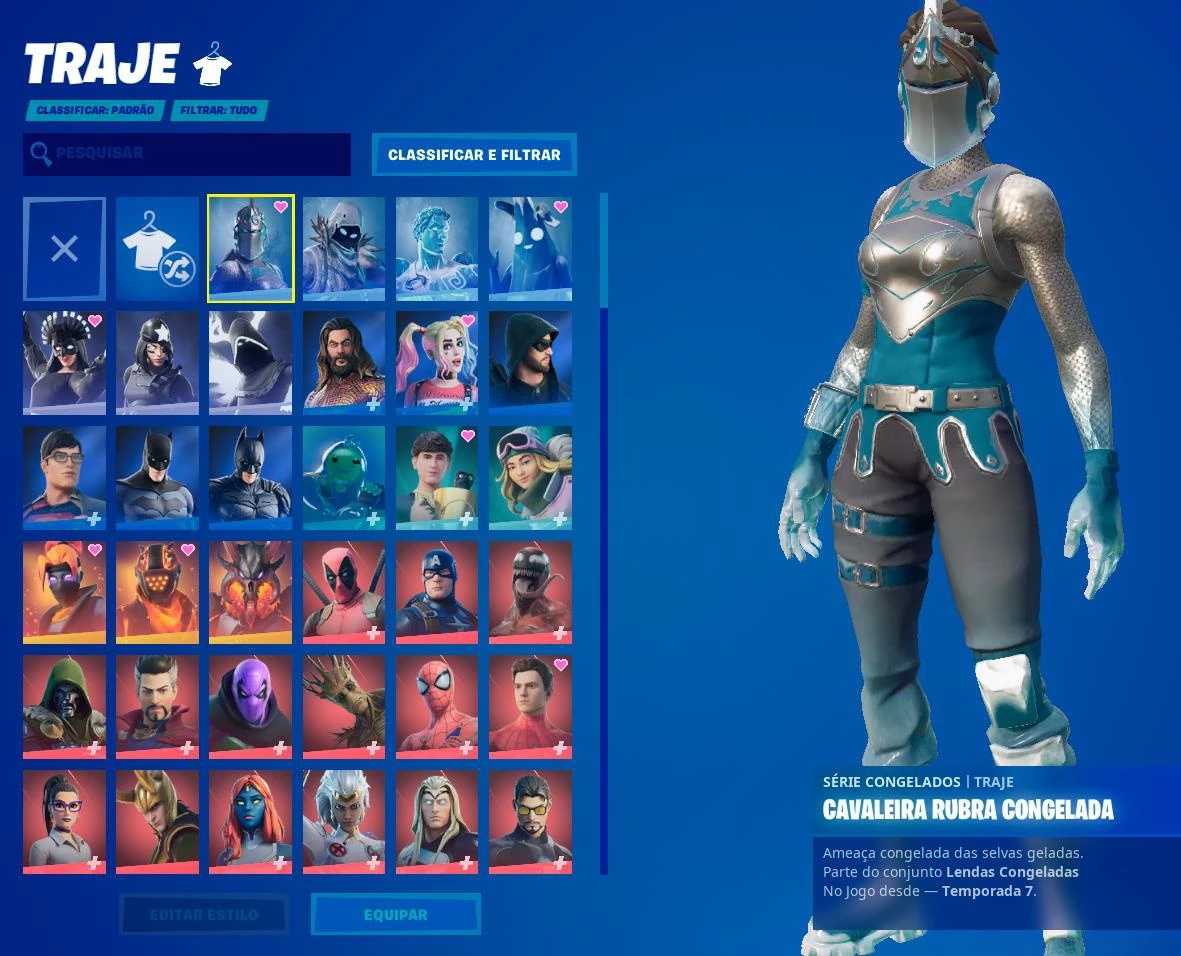 FORTNITE CONTA RARA + 400 SKINS + 270 - Fortnite - Contas Fortnite