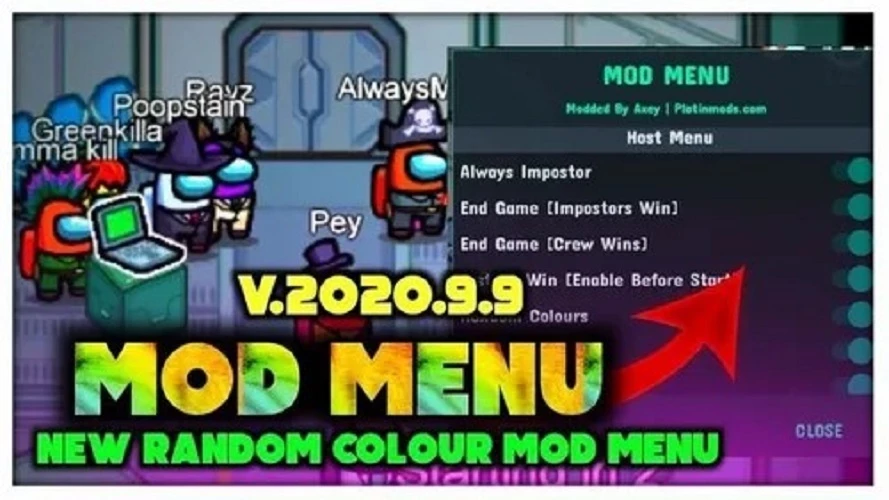 Apk Mod Menu Among Us By Platinmods