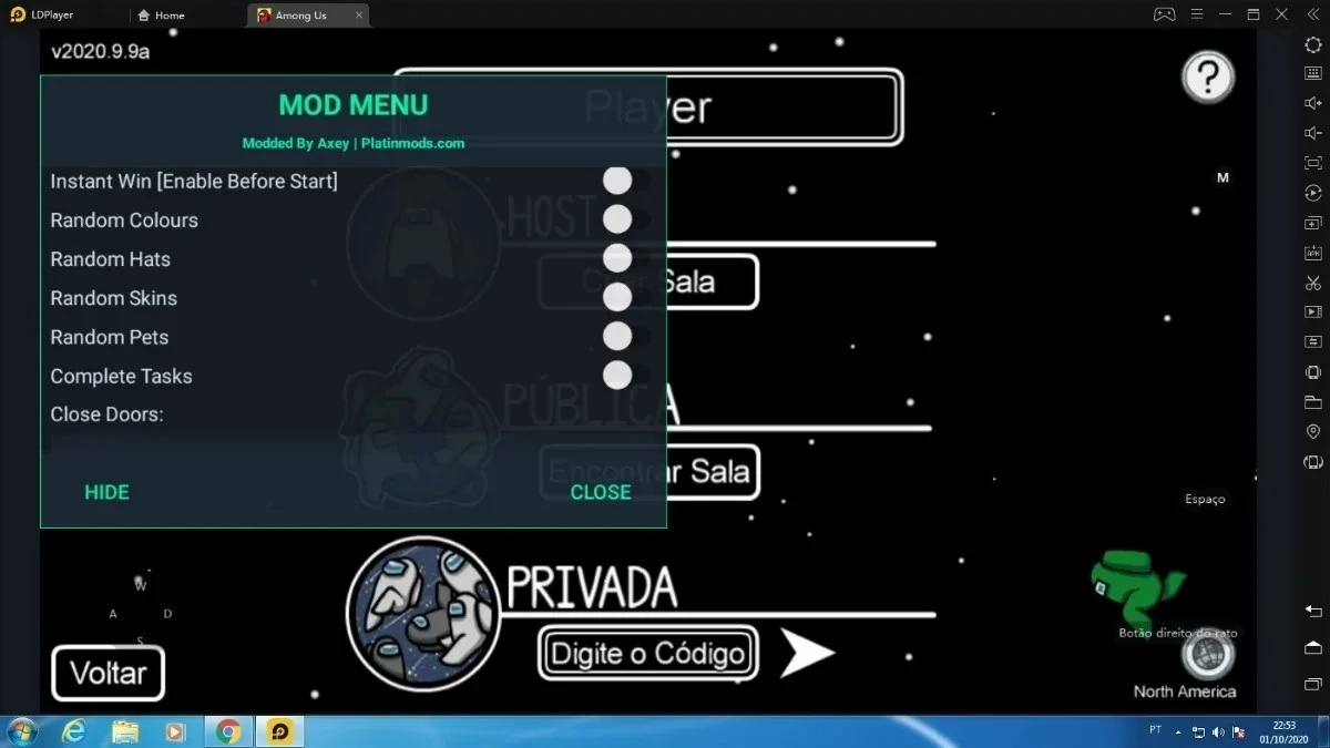 Hack Pra Among Us (Pc E Celular)+ Brinde! - Outros - DFG