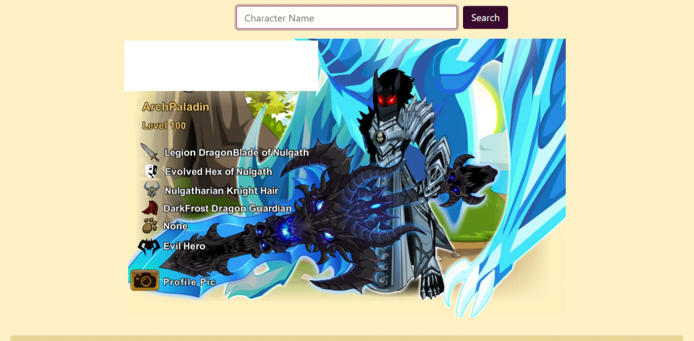 Evolved DragonFire of Nulgath - AQW