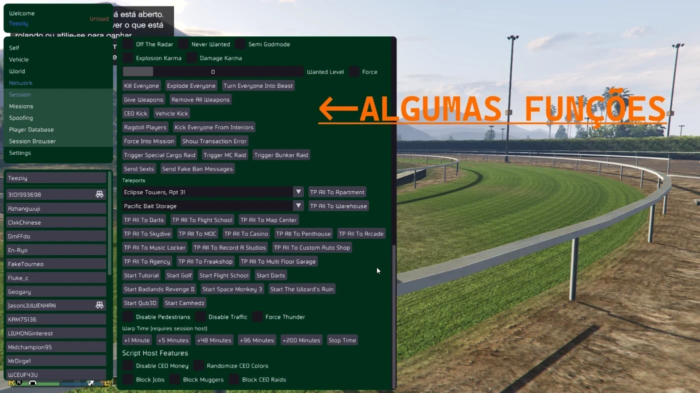 Gta 5 Mod Menu Online + De 100 Funções - DFG