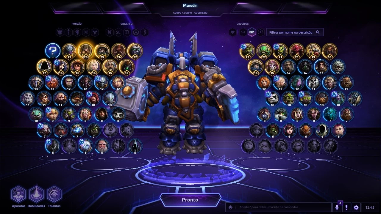 Conta Heroes Of The Storm + Overwatch - Blizzard - DFG