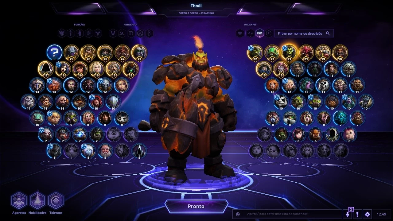 Conta Heroes Of The Storm. Completa. - Blizzard - DFG