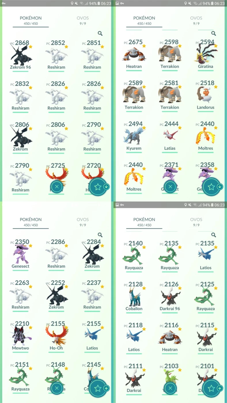 Latios Pokémon Go - (Leia A Descrição) Lendário Pc 1900+ - Pokemon Go - DFG