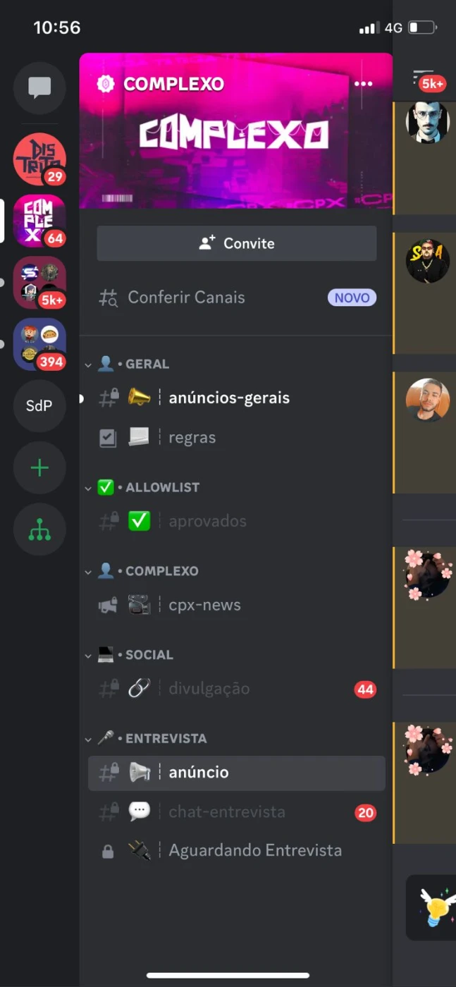 Conta Discord Aprovada Cidade Alta - Valley - Gta - DFG