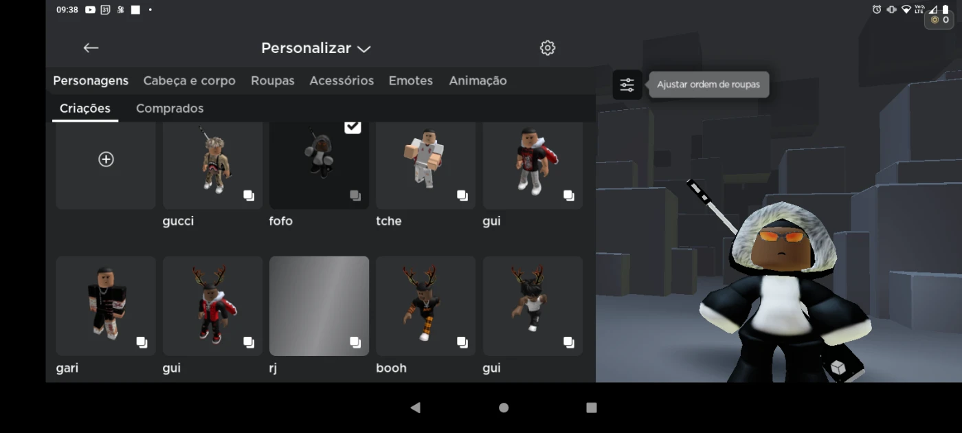 Conta Roblox Criada Em 2017, Com Vários Intens De Robux. - DFG