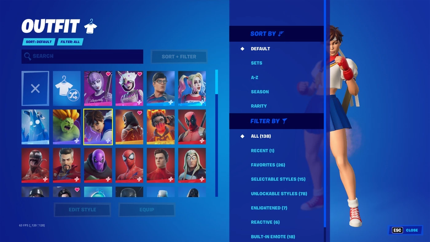 Conta com Skins Raras de Fortnite + Salve O Mundo Fundador