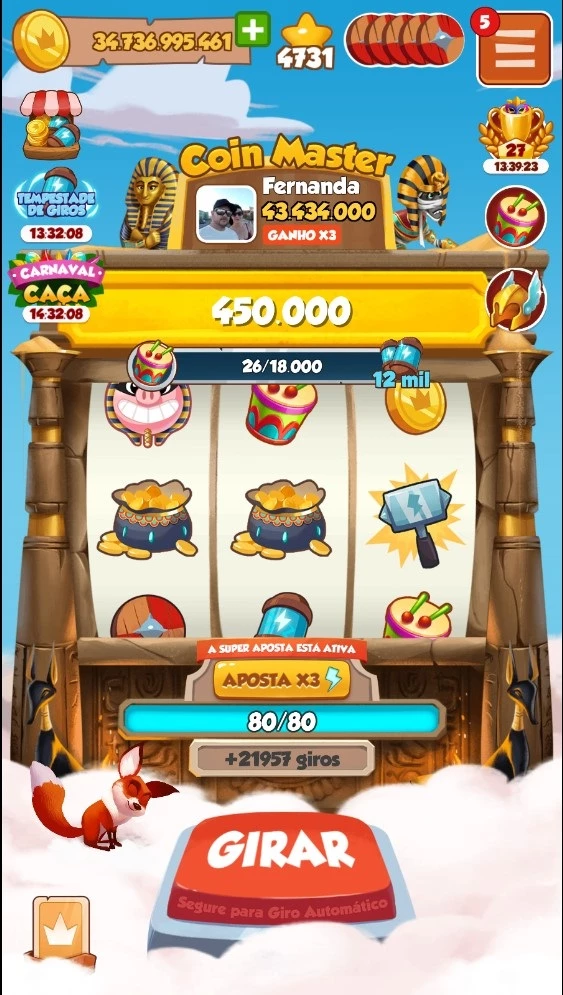 Coin Master 150 Giros Á Partir 2,40 - Outros - DFG