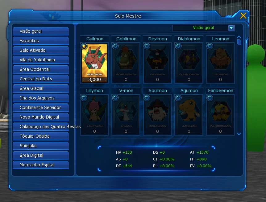 Conta Ladmo ( Omegamon ) Mid Game - Digimon Masters Online - DFG