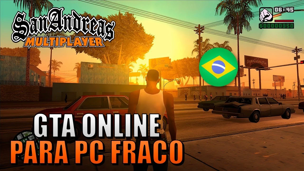 Baixar GTA San Andreas no PC fraco em português