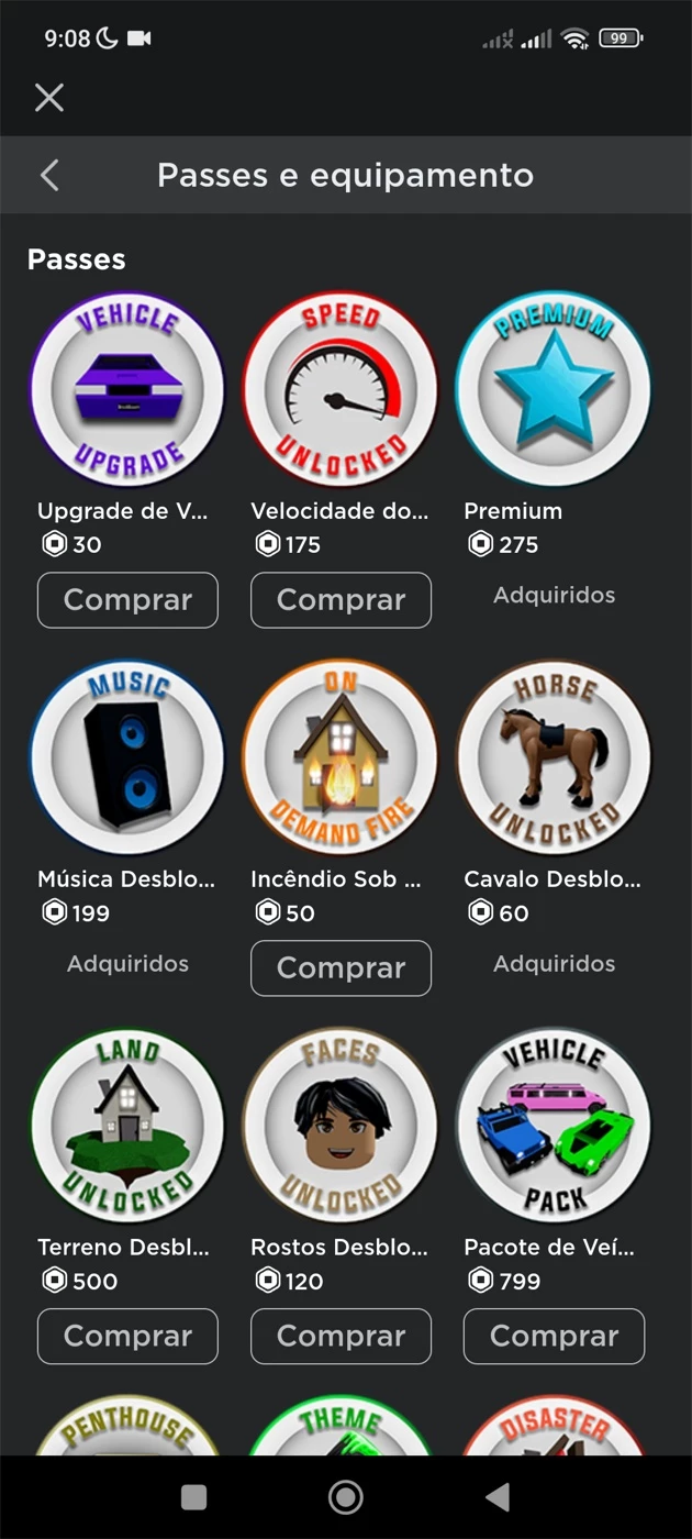 COMPRO PREMIUM I GAME PASS  ROBLOX BROOKHAVEN 