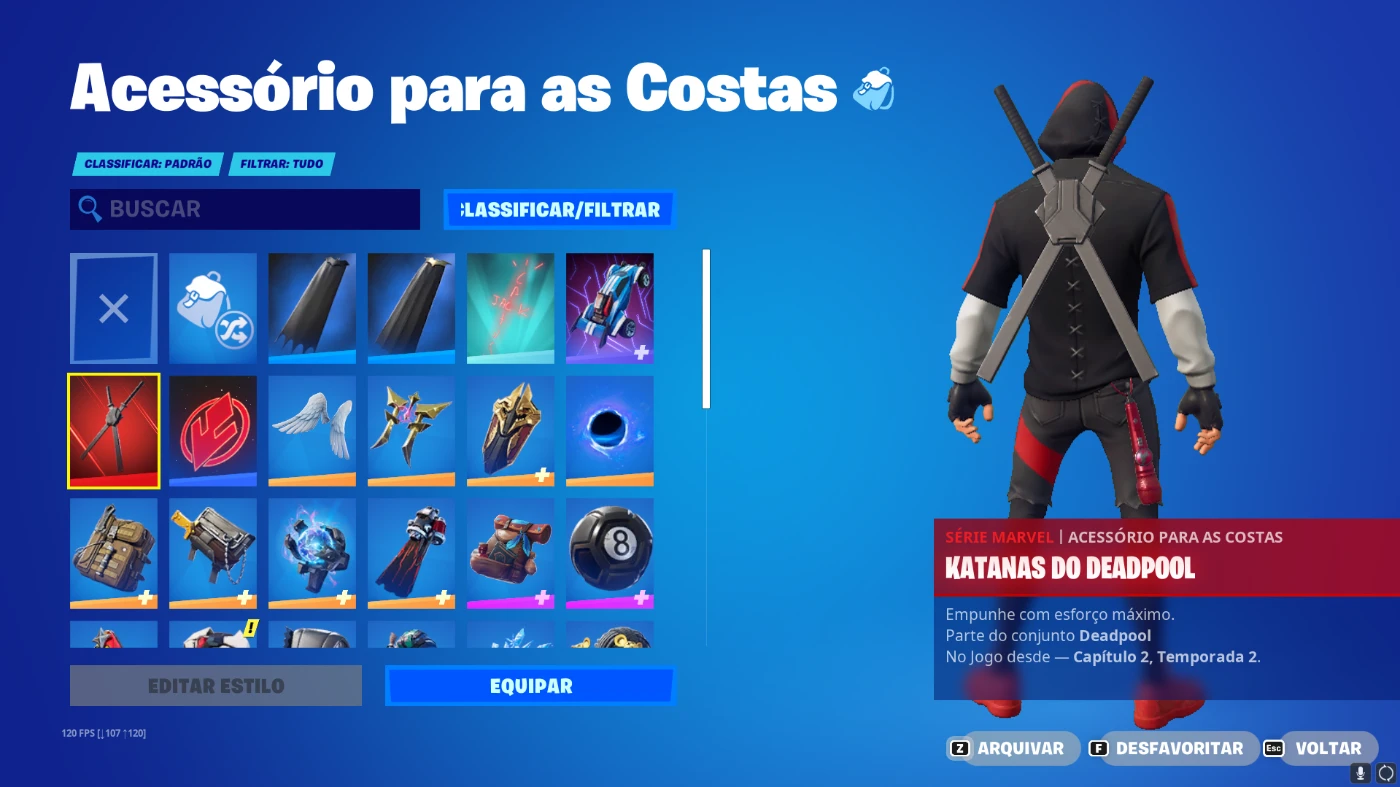 Conta Fortnite + Epic Games Com Ikonik E Glow Desde Temp 4 - DFG