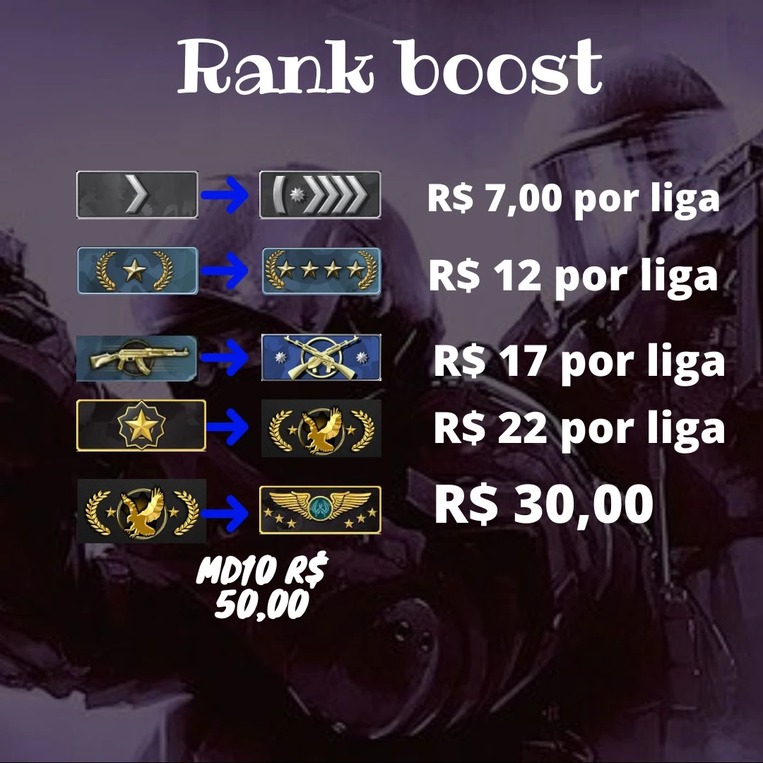 Rank Boost Csgo // Duo Boost // Elo Job Counter Strike - DFG