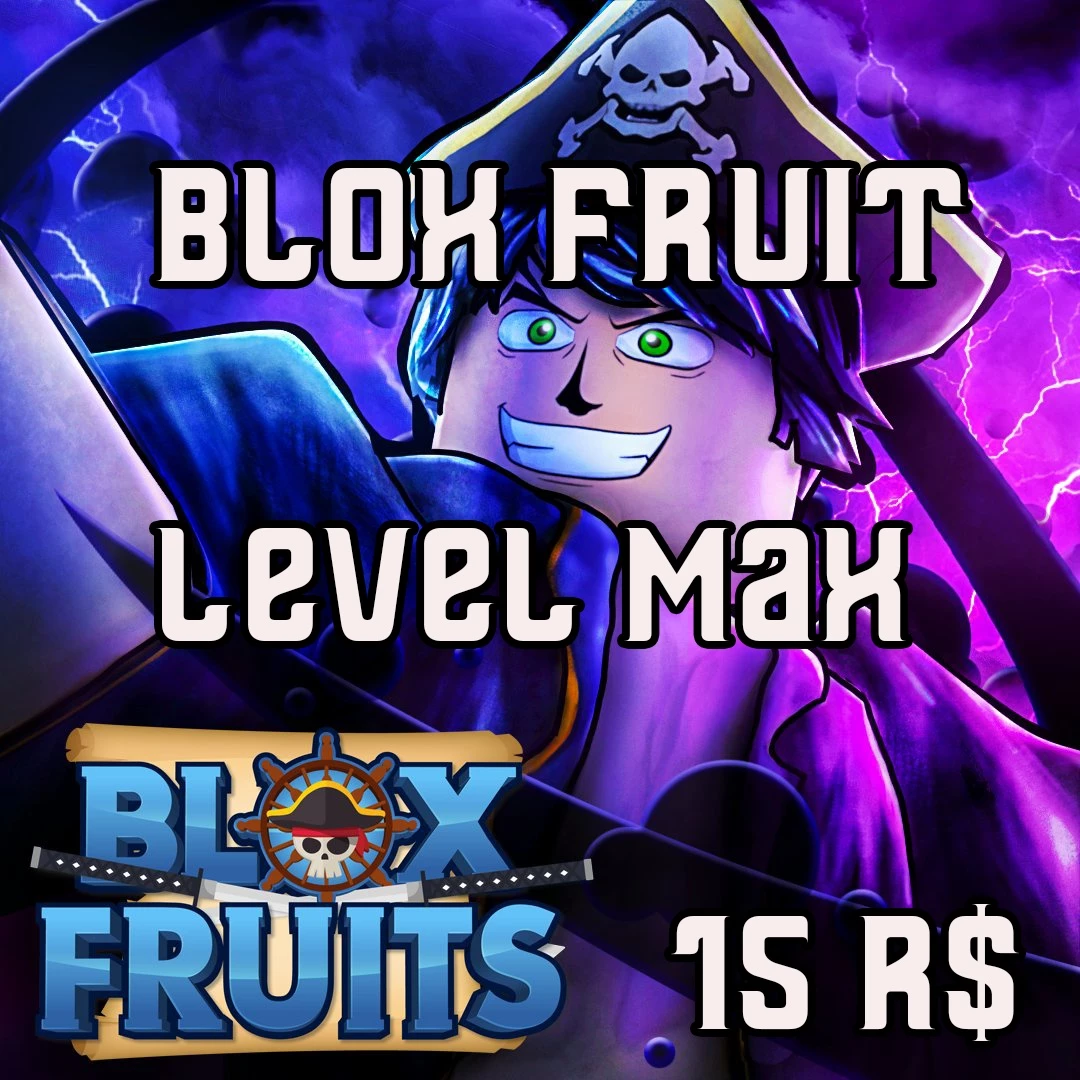 Roblox Blox Fruit Level Máximo - Outros - DFG