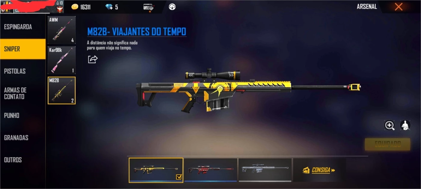 O MELHOR DE 2 AWM DO FREE FIRE  DIGITE !NOTIFY RANK DE ESTRELAS