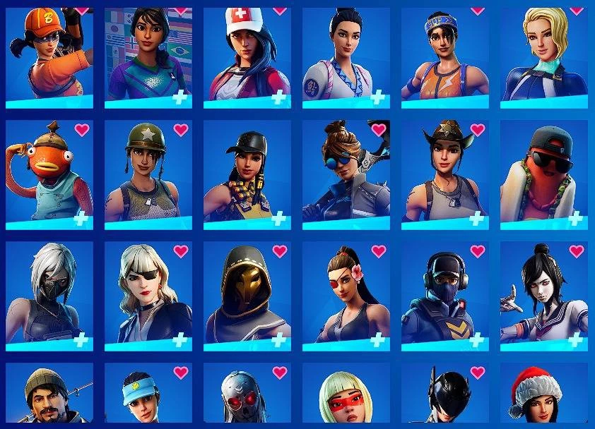 Conta Fortnite + R$ 1.500,00 Gastos. + De 100 Skins. - DFG