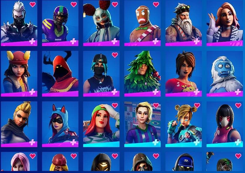 Contas Fortnite Com No Mínimo 100+ Skins Teste A Sua Sorte - DFG