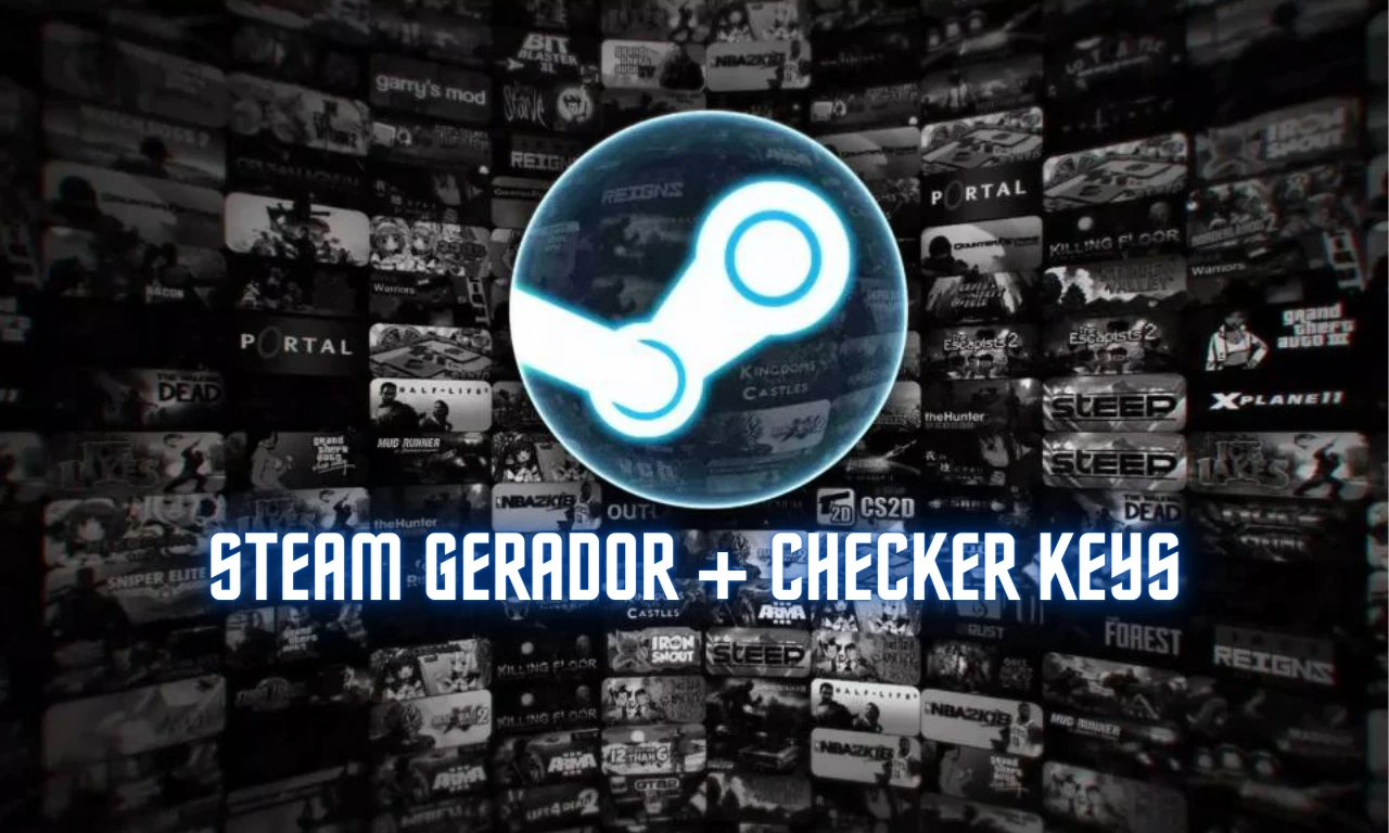 Gerador E Cheker De Steam Keys (Entrega Imediata) + Brinde - DFG