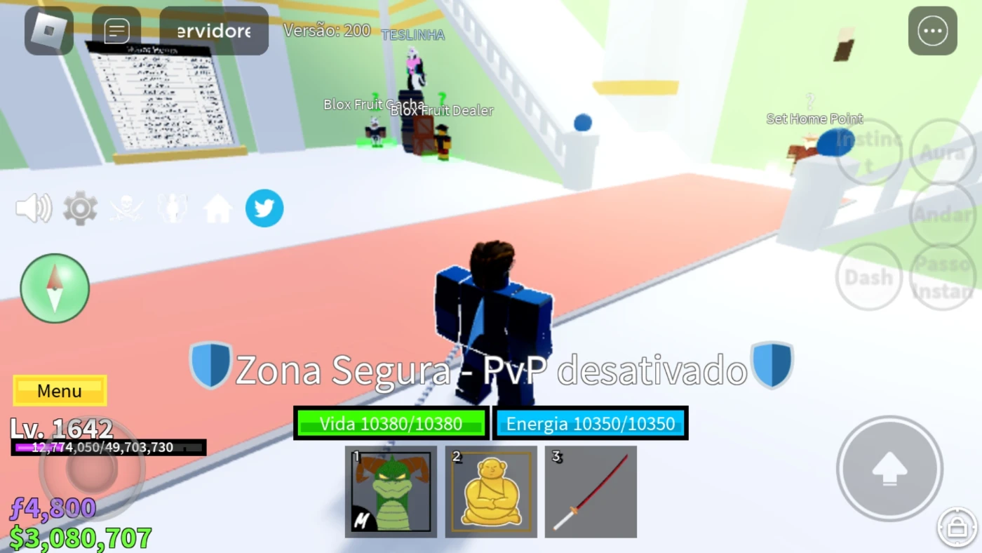 Conta Roblox: Conta Blox Fruits, Wistéria Entre Outros - Others - DFG