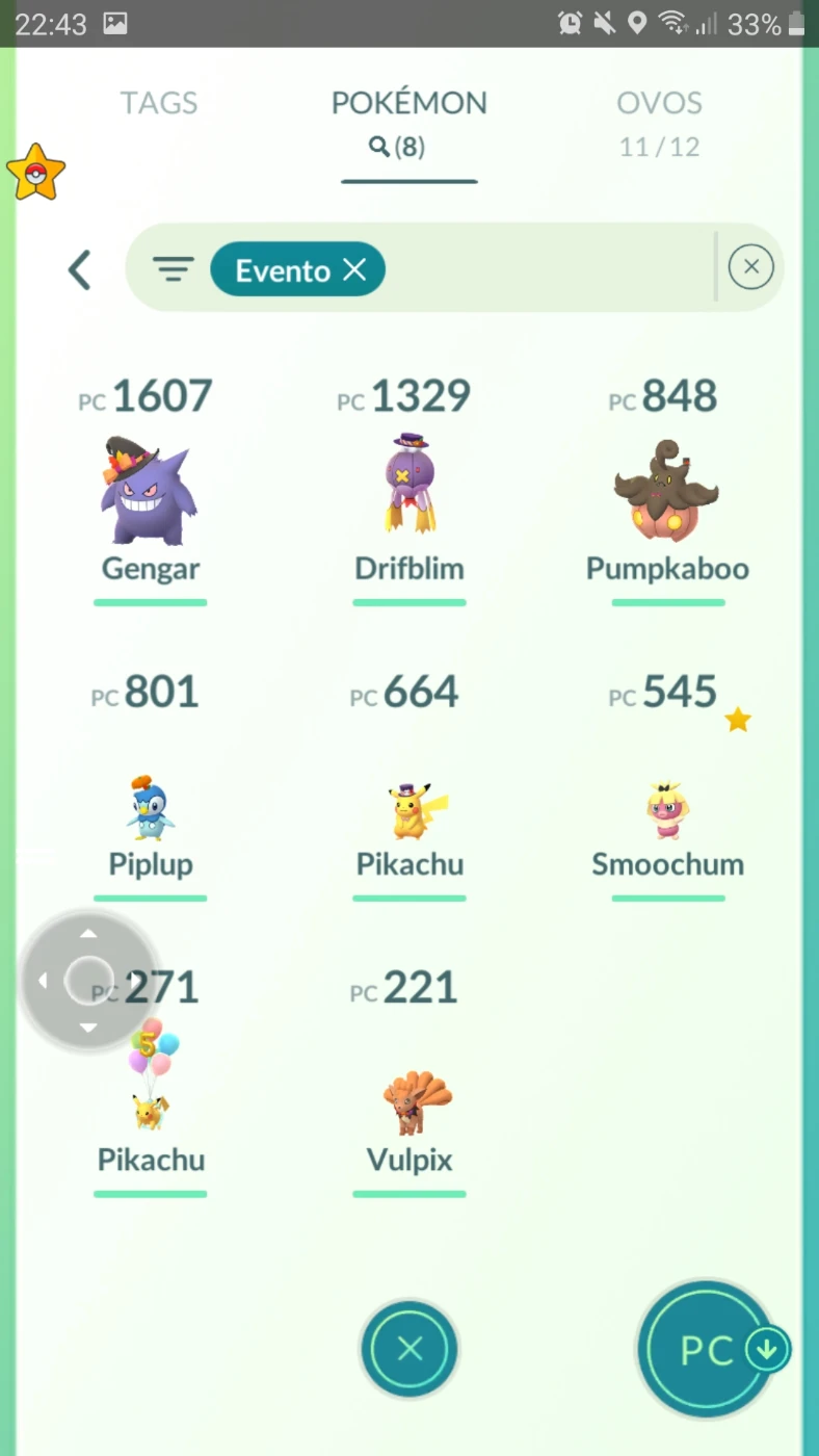 Conta pokemon go lvl 36 - Pokemon GO - GGMAX