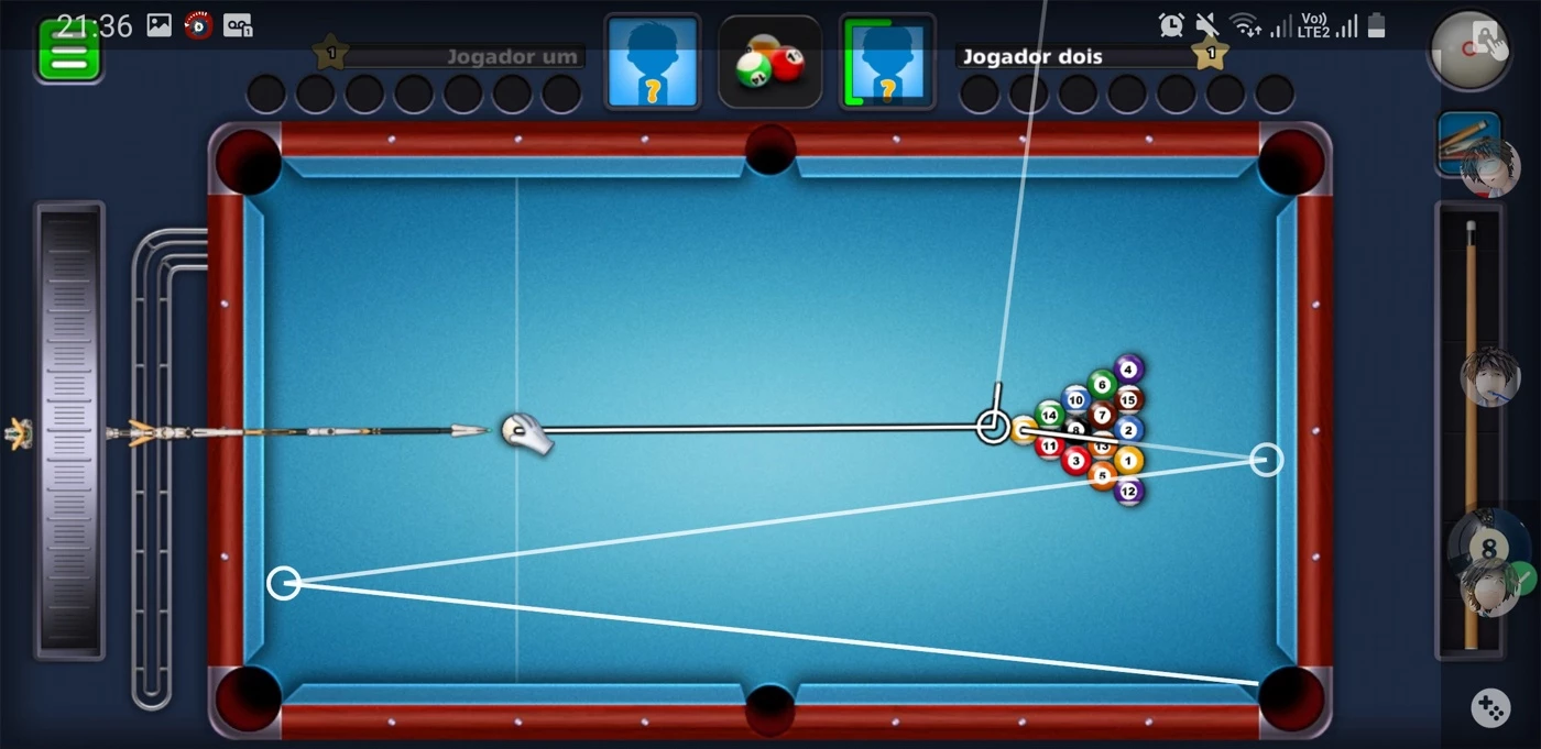 NOVO HACK DE TABELAS 8 BALL POOL ATUALIZADO 2023 LINHA INFINITA 