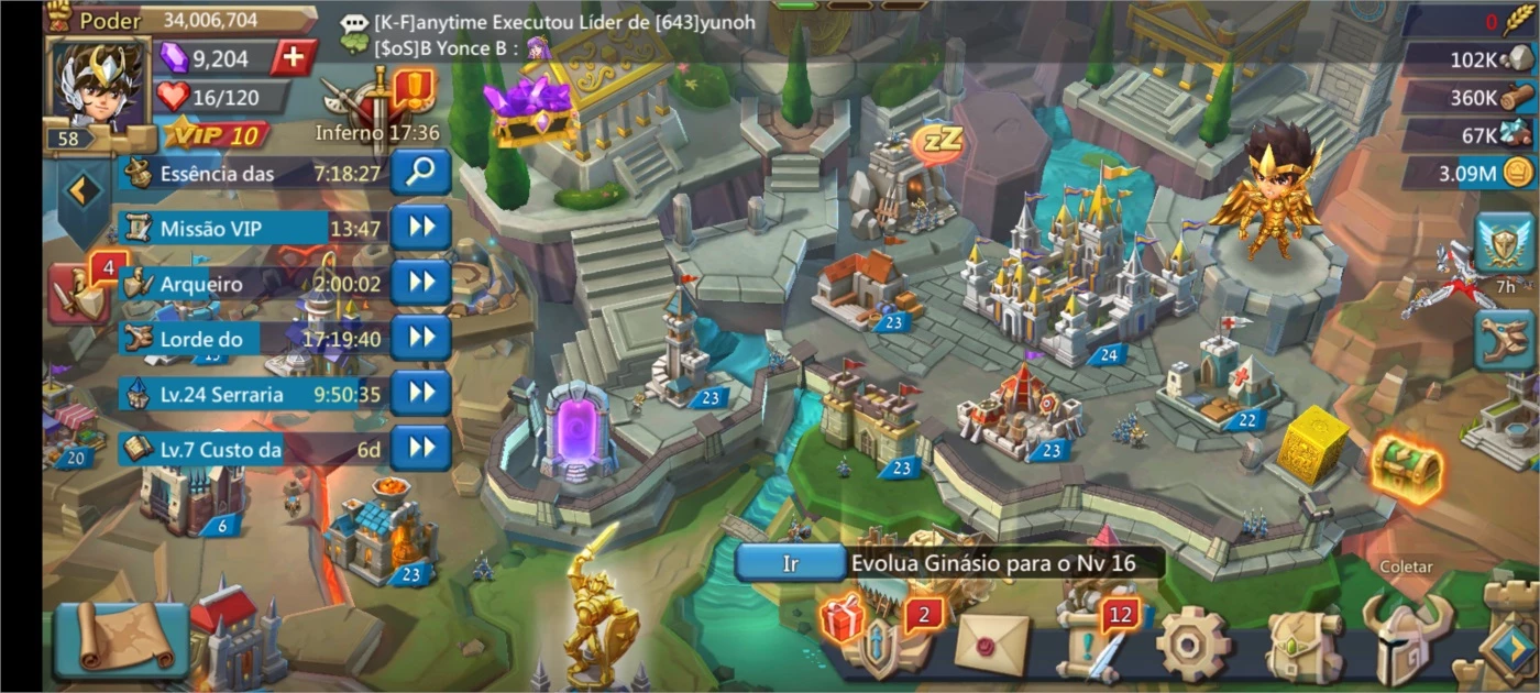 Lords Mobile, Castelo 25 ( 26M + De Poder ) - DFG