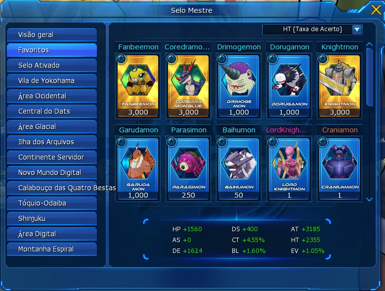 Conta Ldmo Super Jogavel - Digimon Masters Online - DFG