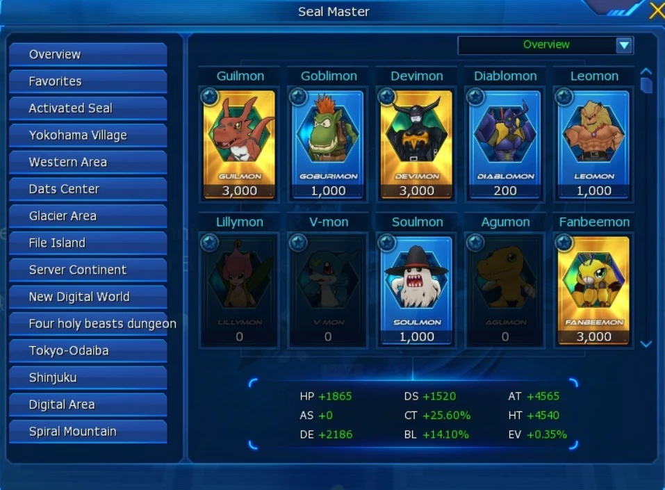 CONTA DIGIMON RPG - Digimon Masters Online - GGMAX