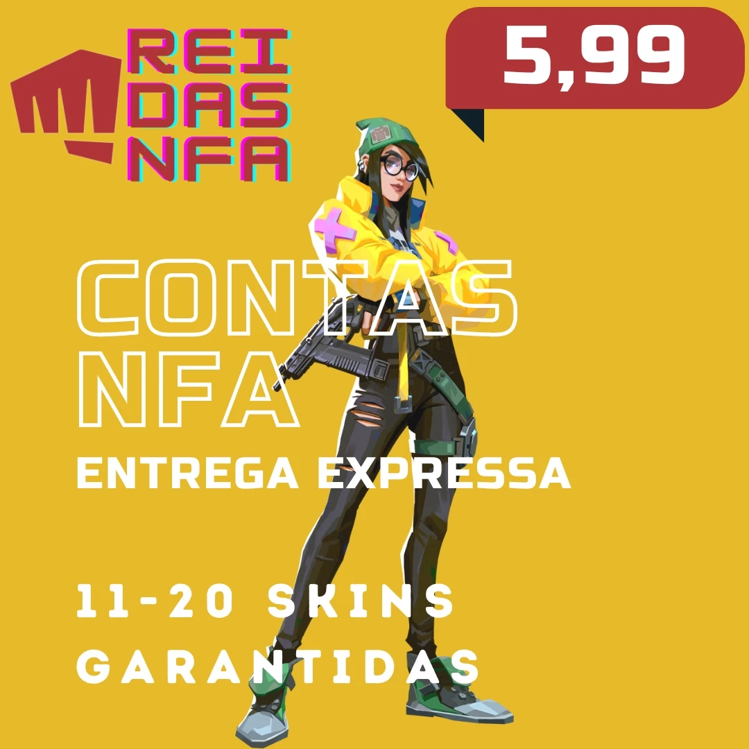 Conta Nfa Valorant 11 20 Skins Garantidas Dfg 1497