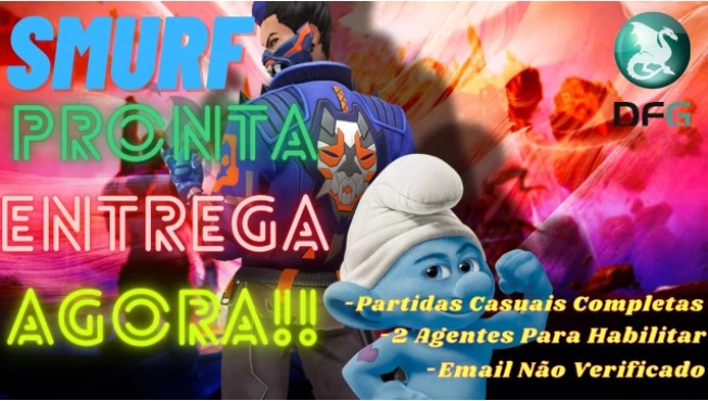 Contas Smurf Valorant - Pronta Para Ranked - DFG