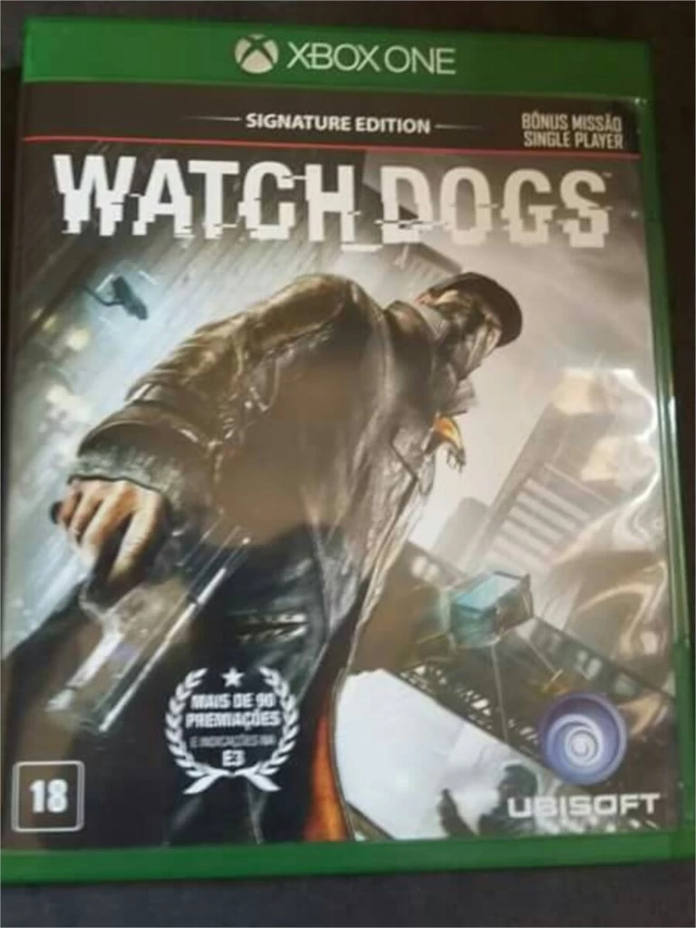 Jogo Watch Dogs Signature Edition XBox 360 Midia Fisica